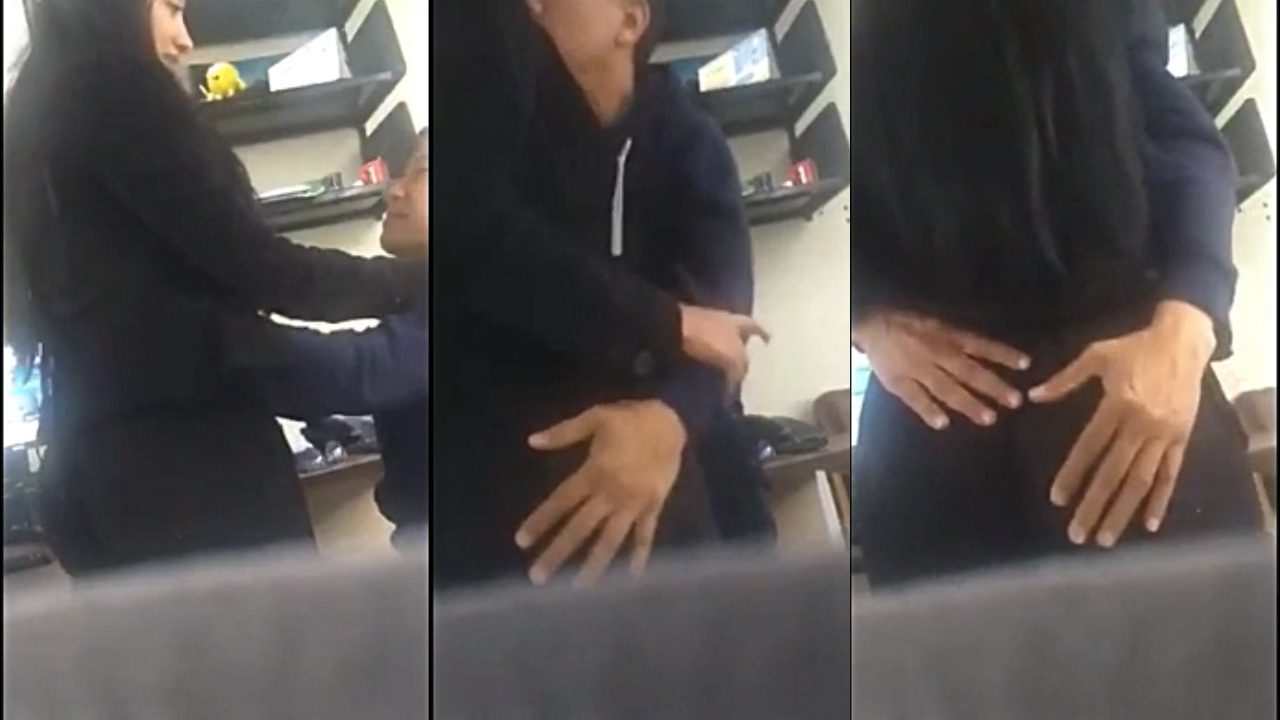 Se deja manosear por el profesor para aprobar el curso