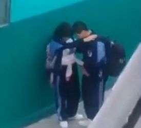 Pillados !! se escapaban de educacion fisica
