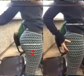 Chibola arrecha esta orgullosa de su culo